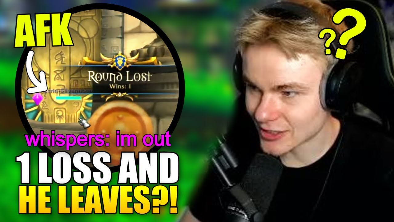 AFKING AFTER LOSING 1 ROUND? | Dragonflight Arena - YouTube