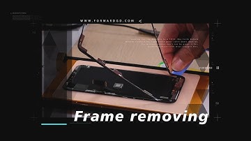 iPhone 11 Pro Max Screen Refurbishing Video Tutorial - Step 1: Remove The Frame.