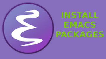 Install packages in emacs