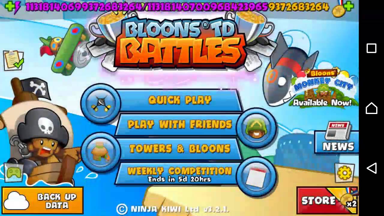 bloons td battles mod menu 6.5.2