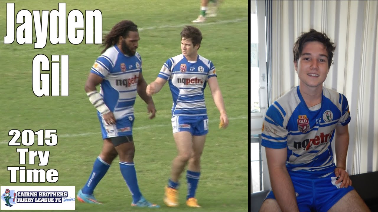 2015 Jayden Gil Try ~ Cairns Brothers v Mareeba Gladiators 28.6.15