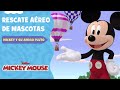 Mickey Mouse y su amigo Pluto | Rescate aéreo de mascotas