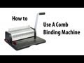 How to comb bind