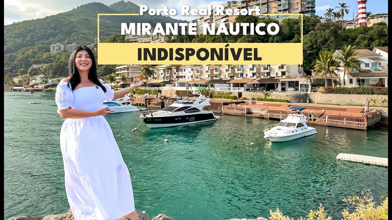 Indisponível! Casa à Venda com Deck Privativo no Porto Real Resort | Barco até 60 Pés – RJ