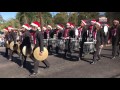 Tomball High School Band 2016 - Tomball Holiday Parade - Drum Cadence