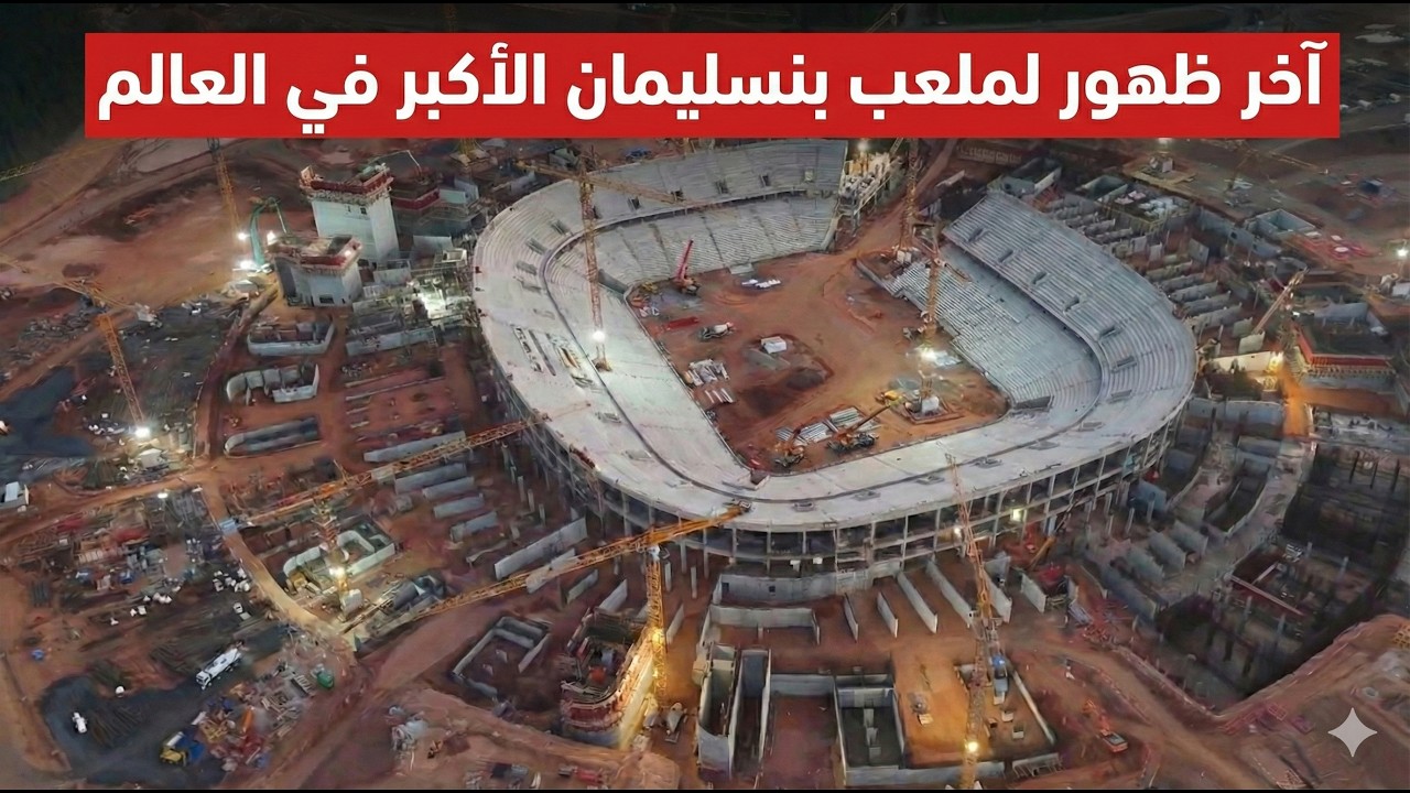 تطور ضخم في أشغال ملعب الحسن الثاني ببنسليمان!
