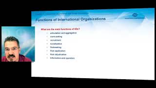 INTERNATIONAL ORGANIZATION AND GLOBAL GOVERNANCE - Unit 1 Chapter Summary