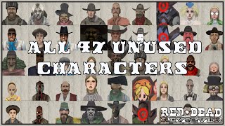 All 47 Unused Characters in Red Dead Revolver