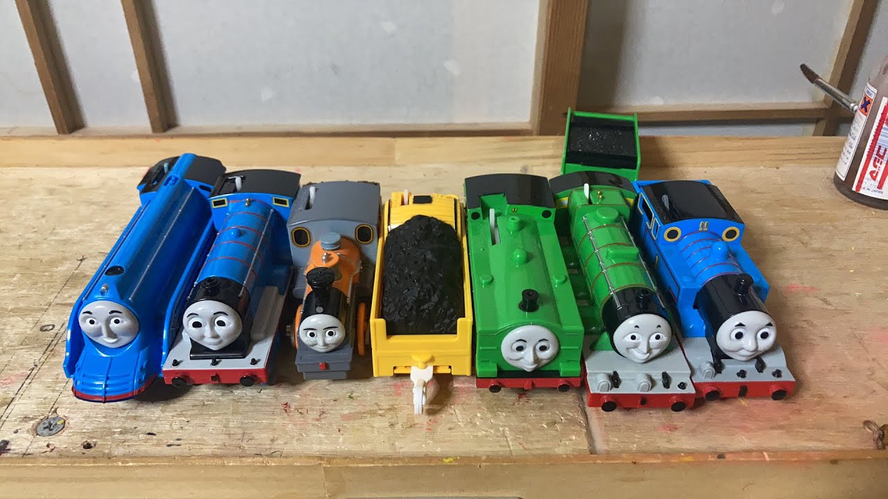 A Guide to Plarail Thomas Motors and Chassis - YouTube