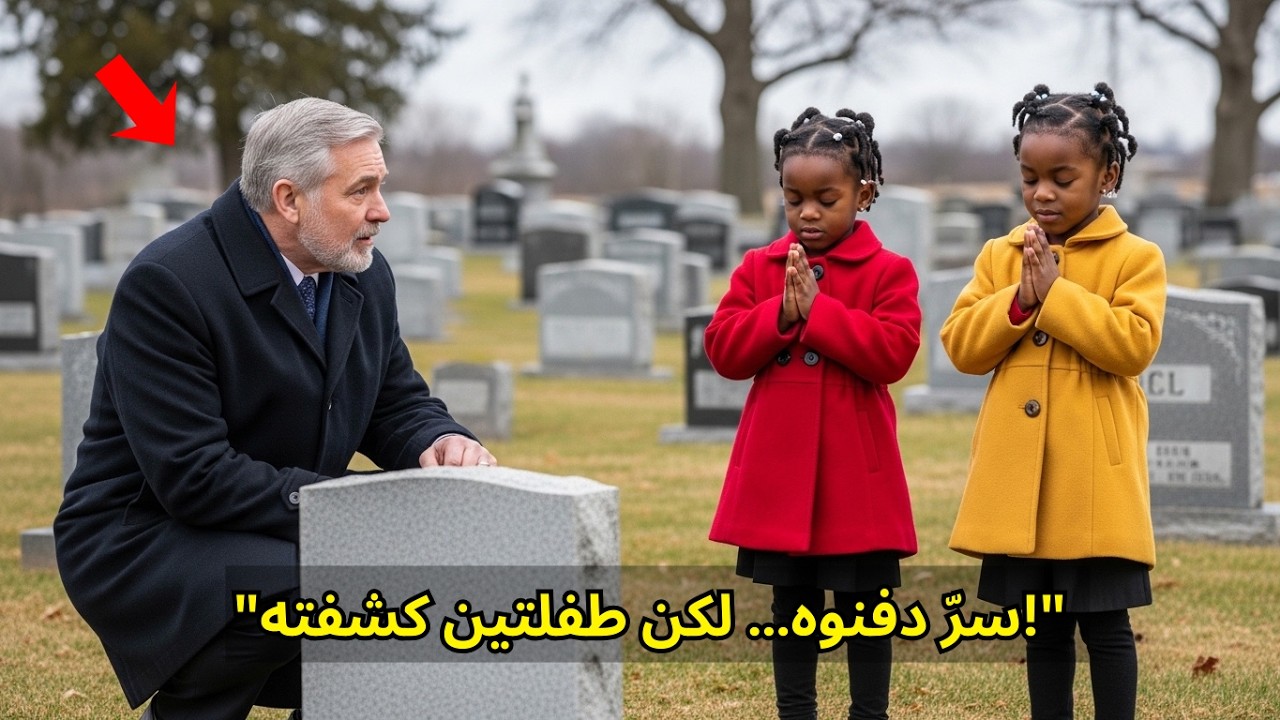 ملياردير يجد توأمًا يصلّيان عند قبر ابنه… وما كشفته الطفلتان بعد 5 سنوات أسقط الحقيقة المخفية