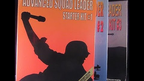 Advanced Squad Leader SK - ITA 6 Defensive Fire Phase (DFPh) - Advancing Fire Phase (APh)