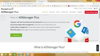Centralized user management with ADManager Plus