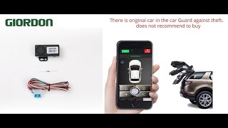 Smart Phone Sensor Control Car Use APP Approaches The Car To Unlock screenshot 5