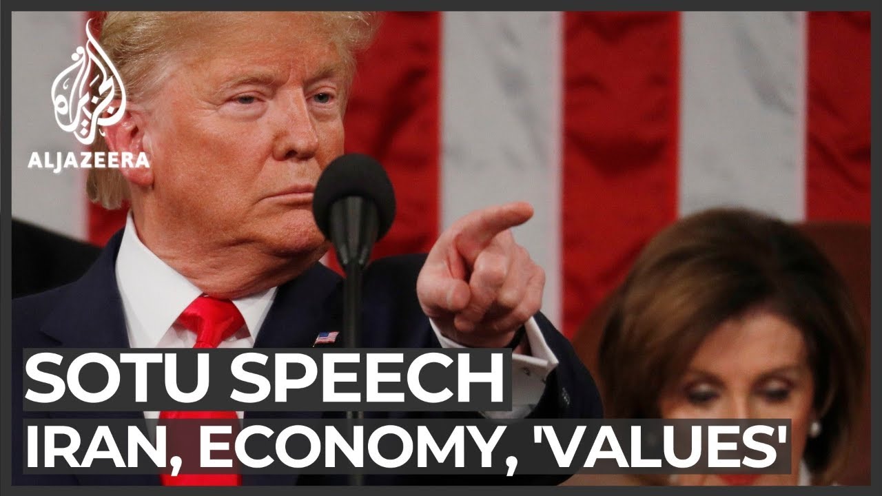 Iran, economy, 'values': What did Trump say in State of Union?