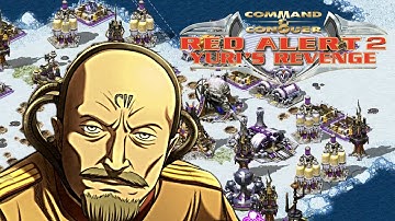 Red Alert 2:  Frostburn | 1 vs 7 Brutal AI | Superweapons [On]