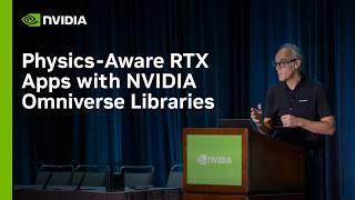 Physics-Aware RTX Apps with NVIDIA Omniverse Libraries | Physical AI Day at SIGGRAPH 2026