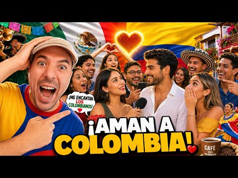 MEXICANOS confiesan lo que REALMENTE piensan de los COLOMBIANOS 🇲🇽🇨🇴