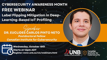 Label Flipping Mitigation in Deep-Learning-Based IoT Profiling by Dr. Euclides Carlos Pinto Neto