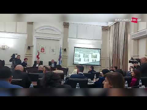 მერის მილოცვის დროს ეკრანზე გამოჩნდა რუსეთის რუკა ევროკავშირის შეფერილობით და ვარსკვლავებით