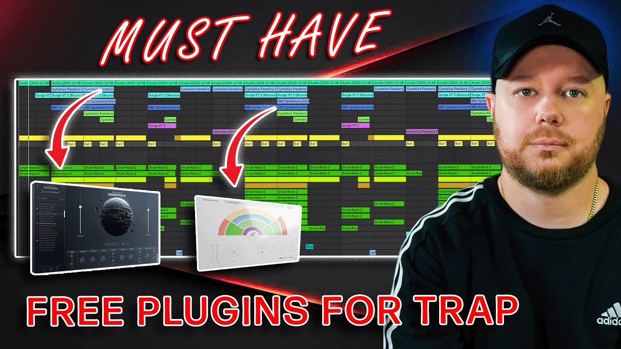 Making a Trap Beat from Scratch Using ONLY Free Plugins (2026 Ableton Live Tutorial)
