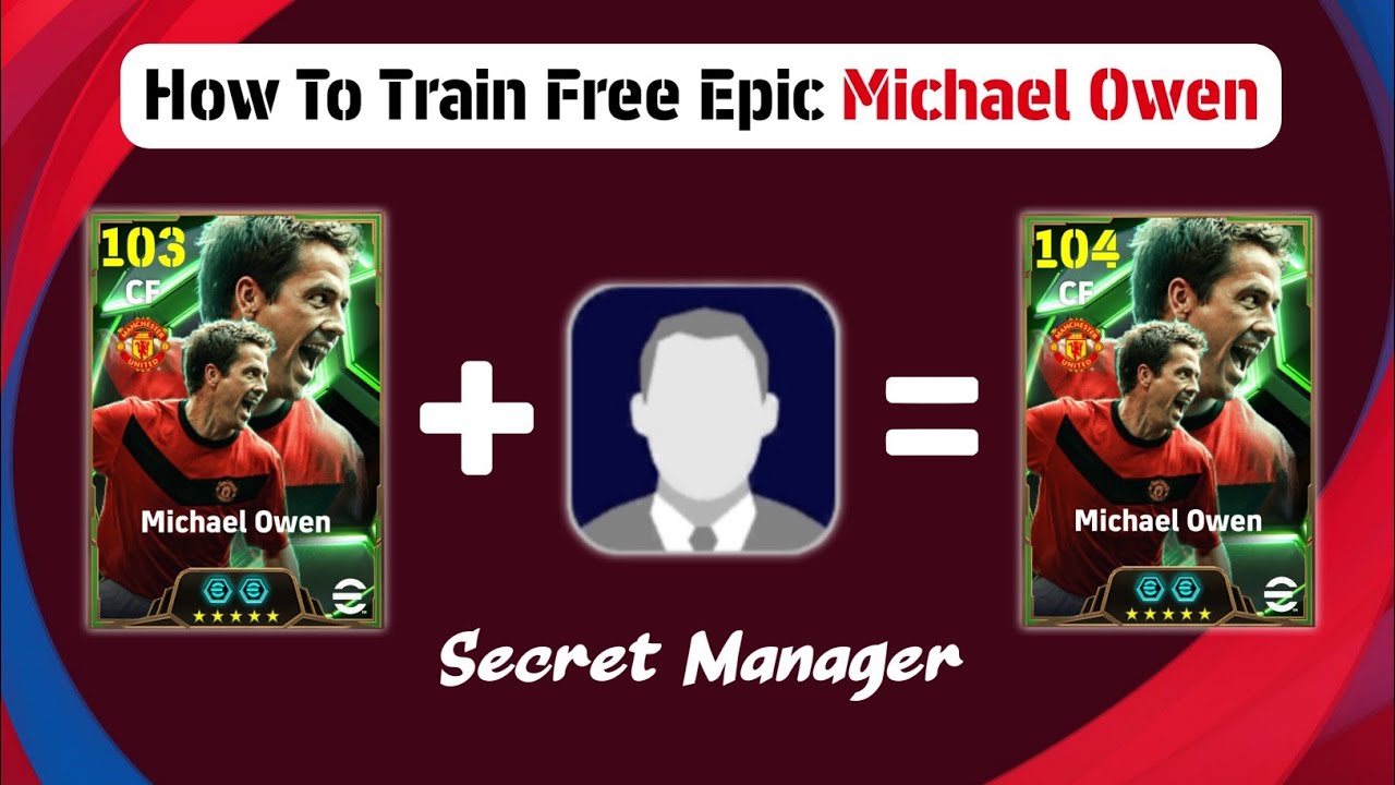 Epic Michael Owen's Best Training Guide | Free Michael Owen's 104 Rated Training Under Xabi Alonso