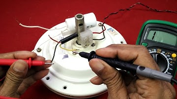 Ceiling Fan Wiring Connection of Three Wire in Hindi