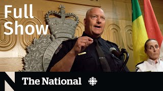 CBC News: The National | Saskatchewan stabbings; one suspect dead, another at large