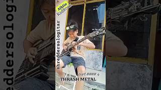 Alklin; Mainkan Solo Gitar 🎸 #sologitar #metalrock #videoshort