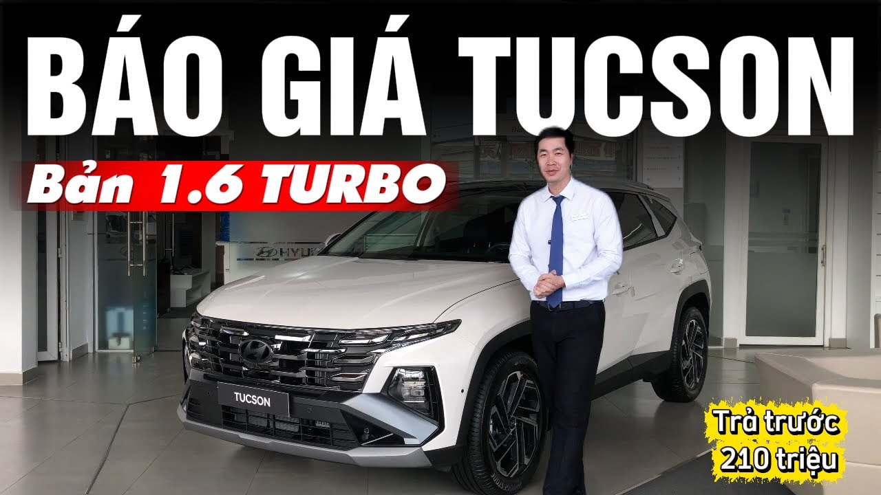Hyundai TUCSON 1.6 Turbo - Giá Lăn Bánh Trong Tháng 01 - Chiếc Xe 05 Chỗ Gầm Cao - Thiết Kế Độc Đáo