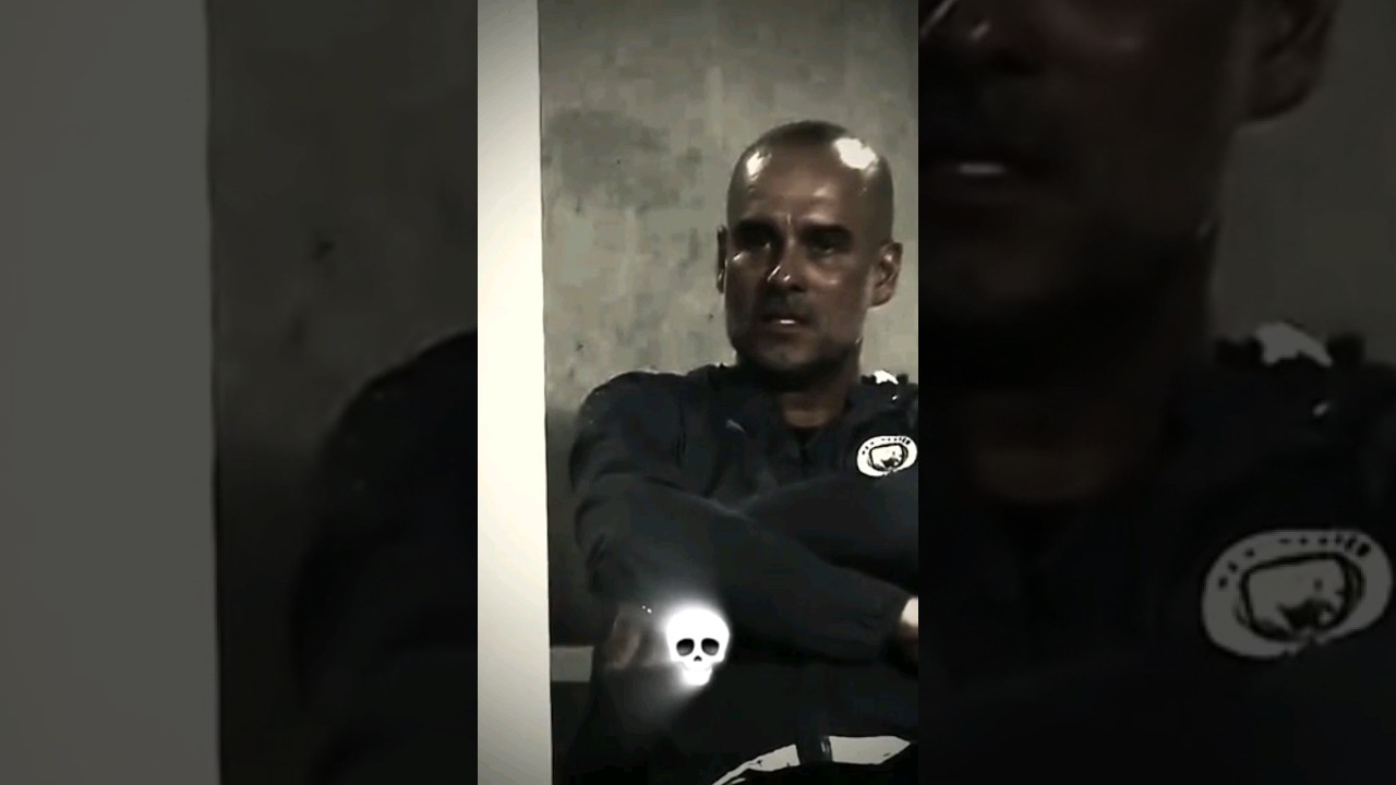 PEP REACTION AGAINST MAN CITY LOSS TO BARCE 