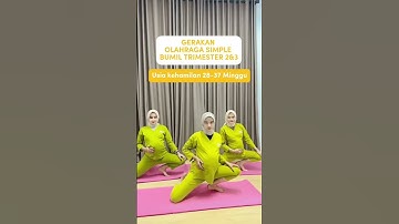 Thumbnail of Gerakan Olahraga Simple Ibu Hamil Trimester 2 dan 3 #skincarebumil #ibuhamil #ibuhamil skincare