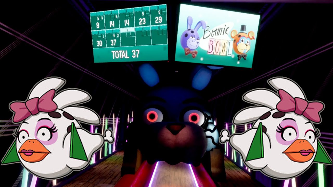 How to Get a Turkey in Bonnie Bowl -Gobble Gobble Achivement in FNAF Help Wanted 2