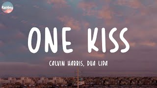 Calvin Harris, Dua Lipa - One Kiss (Lyrics) | Olivia Rodrigo, Tones And I,...