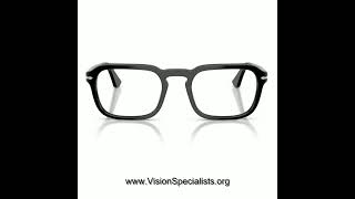 Persol PO3390V95 Eyeglasses Black Full Rim Square Shape 5421145  Black95