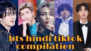 Bts Best Hindi Tiktok Compilation Latest Tiktok Compilation Part-15