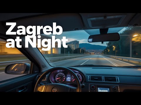 Zagreb Night Drive 🇭🇷