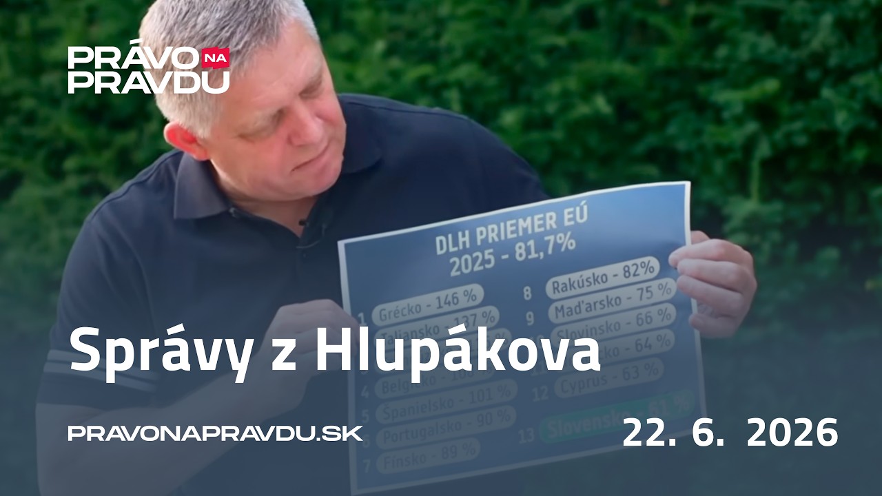 Správy z Hlupákova | 22. 6. 2026