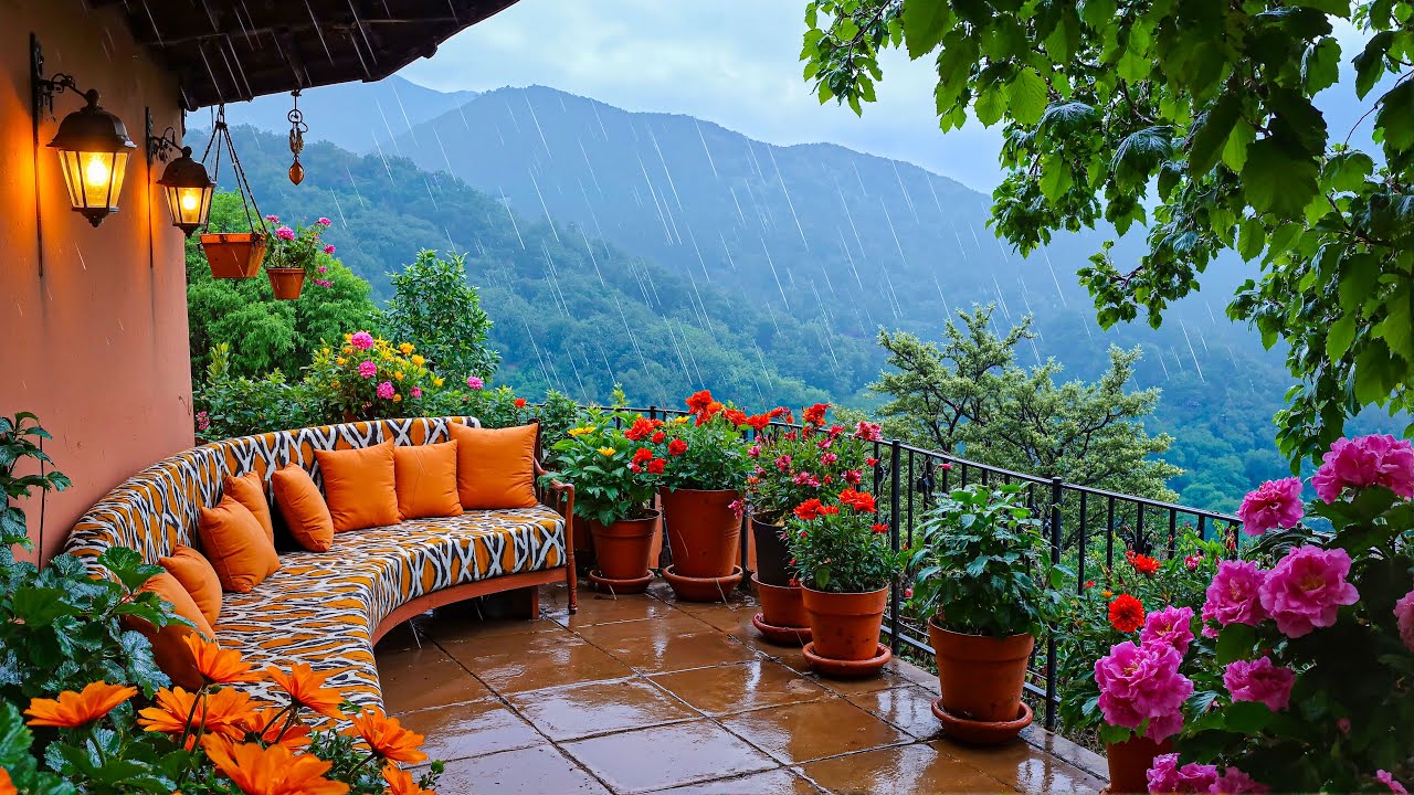 100% антистрессовая терапия для разума, тела и души 🌧️ Пусть дождь и птицы исцелят вас ~ Глубокое...