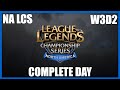 NA LCS W3D2 All Matches | C9 vs T8, TSM vs TDK, TIP vs TL, DIG vs GV, CLG vs NME