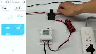 Tuya Smart Bi Directional WiFi Energy Meter 150A Clamp Current Sensor Transformer Solar
