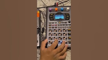Trying to make beats with SP404 MK2