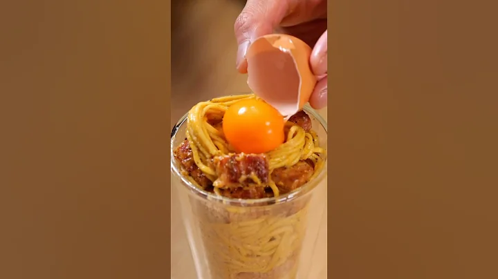 We react to CARBONARA in a GLASS? @BayashiTV_