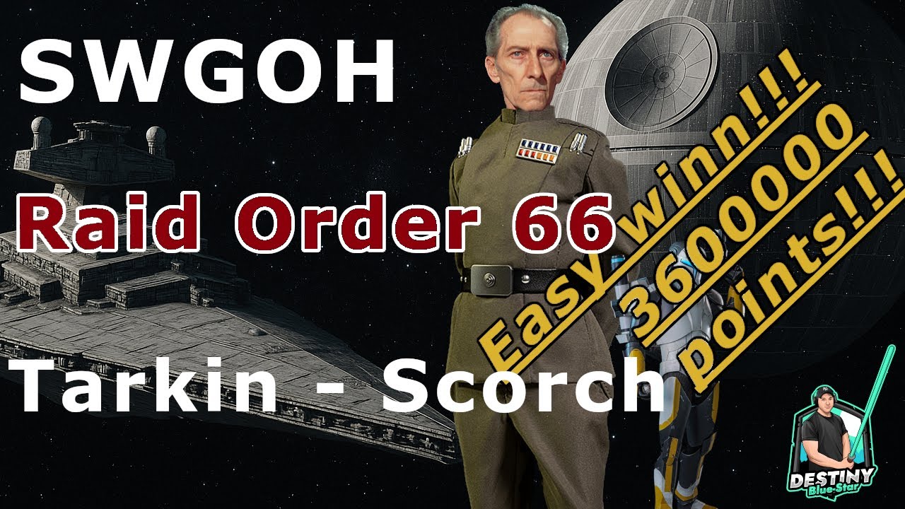 SWGOH - Raid Order 66 - Tarkin - deutsch - Reliktstufe 9 - 3600000 ...