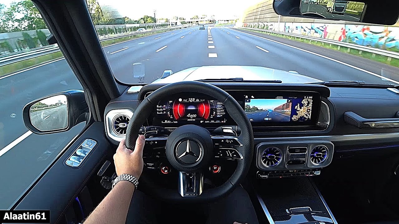 THE NEW 2026 MERCEDES G63 AMG FACELIFT G CLASS POV TEST DRIVE