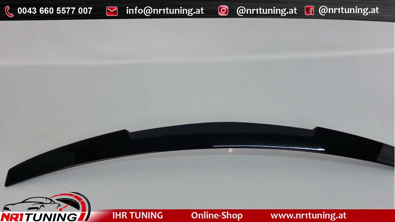 NR1 TUNING - V- Sport Heck Spoiler Artikel No: NR-SPO-00055