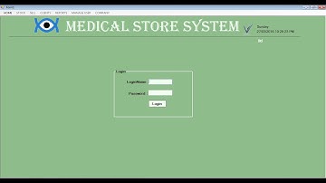 medical store management system in c#