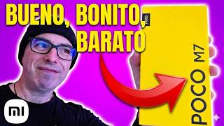📦 Unboxing POCO M7: El MEJOR MÓVIL BARATO 2026⁉️ 🔋 7000 mAh y Actualizaciones hasta 2031