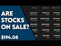 The Market is DROPPING. Here is Everything I'm Buying.