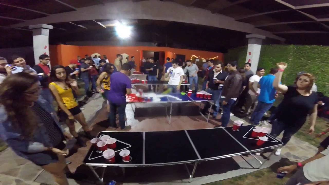 DjRafTj en Beary Drunk Party Torneo de Beerpong (Osas Flag Football & Beer Bros)
