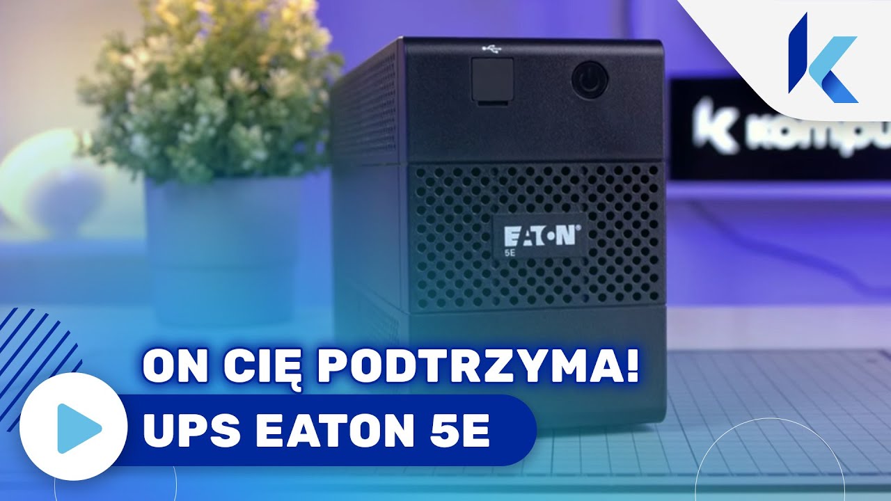Eaton 5E 850i USB DIN - Ekspresowy test - YouTube